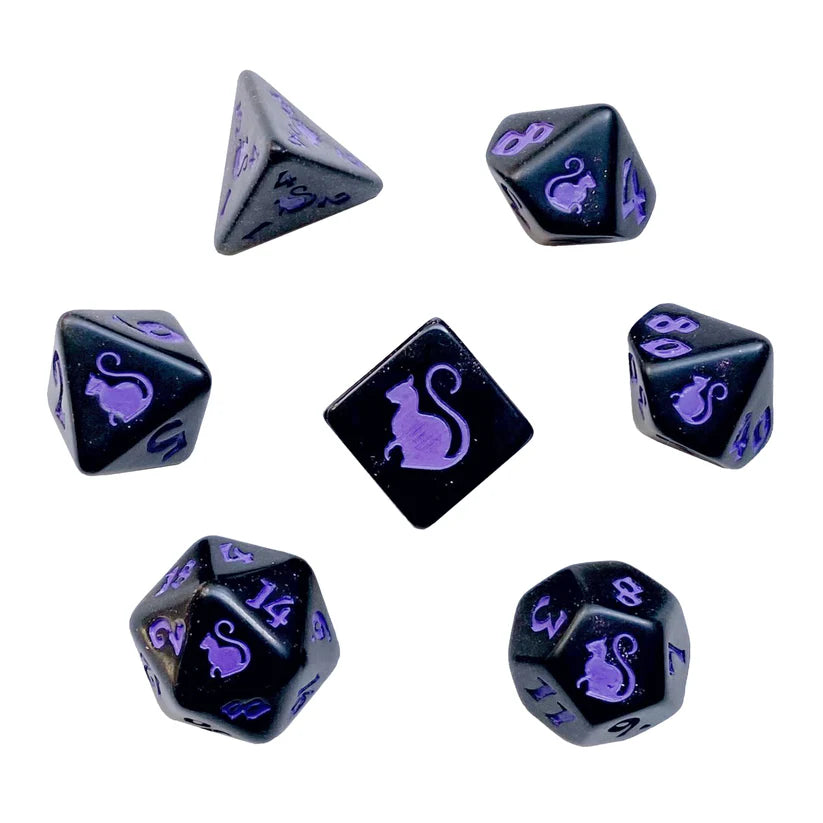 Kitty-Clacks Dice Set - Magic