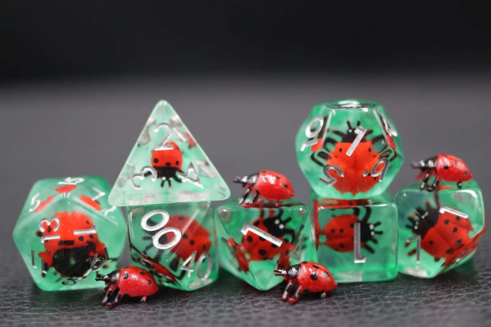RPG Dice Set - Lucky Ladybird