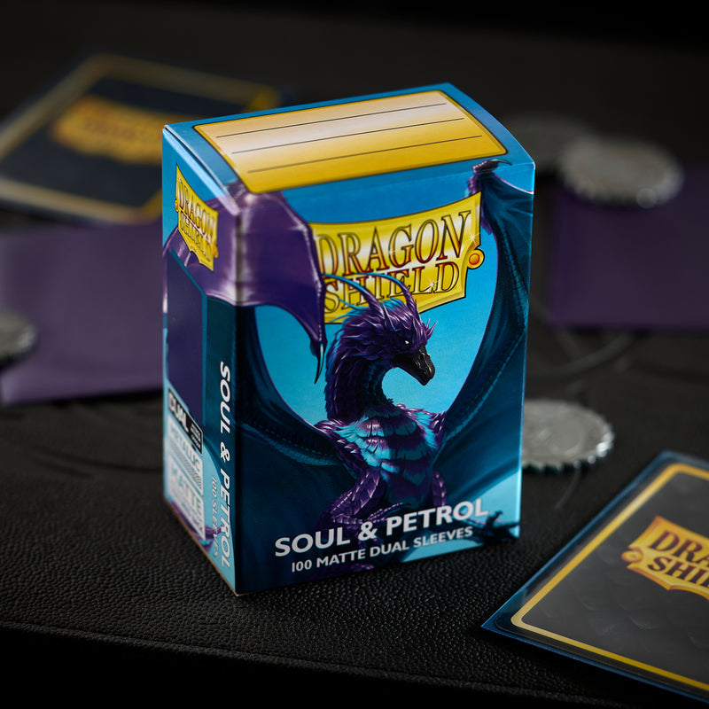 Dragon Shield Sleeves - Matte Dual Soul & Petrol