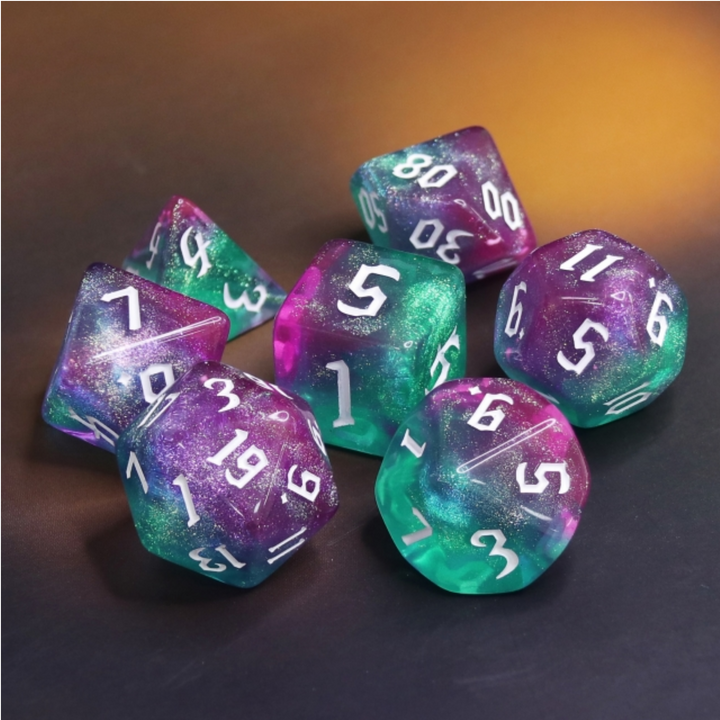 RPG Dice Set - Magic Wand