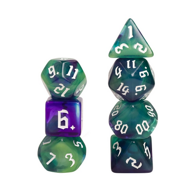 RPG Dice Set - Murky Pond