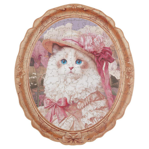 Wood Puzzle - Springtime Kitty (200 piece)