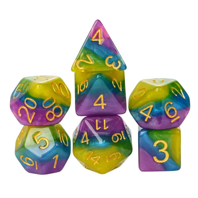 RPG Dice Set - Rock Candy