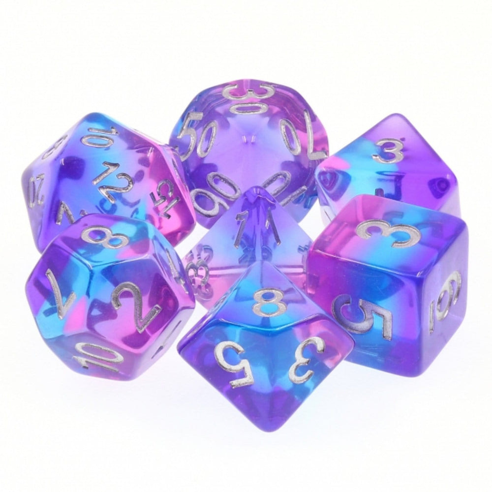 RPG Dice Set - Purple Sky