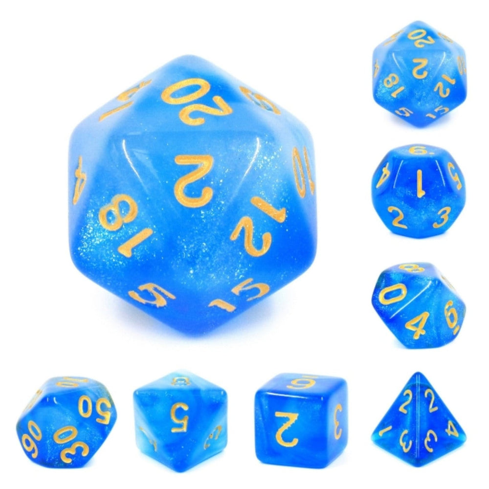 RPG Dice Set - Mermaid's Crown