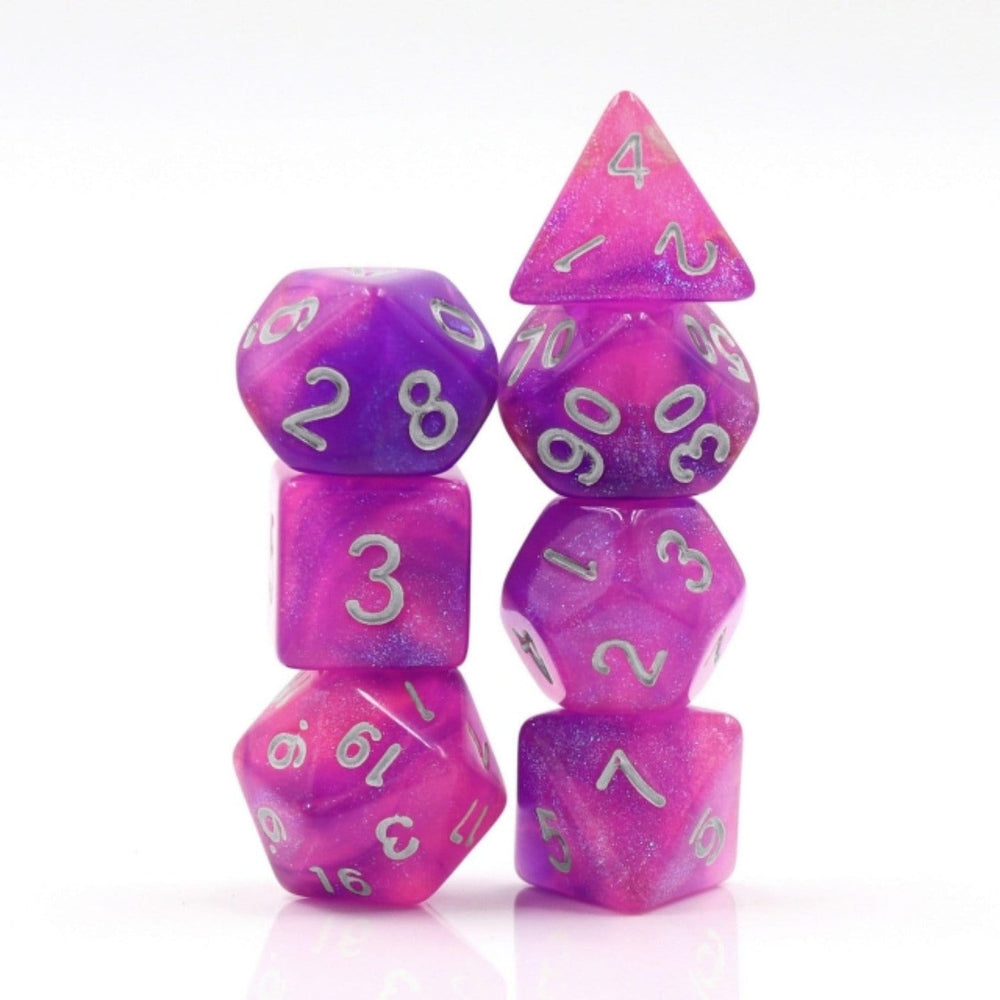RPG Dice Set - Royal Aurora