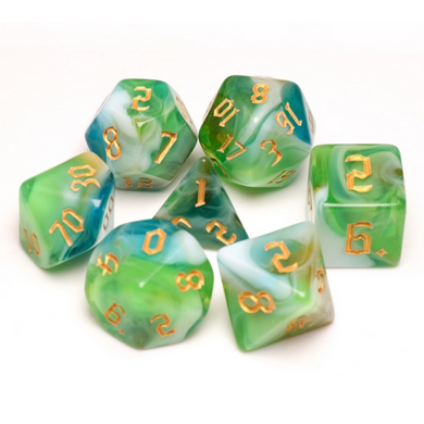 RPG Dice Set - Spring Breeze