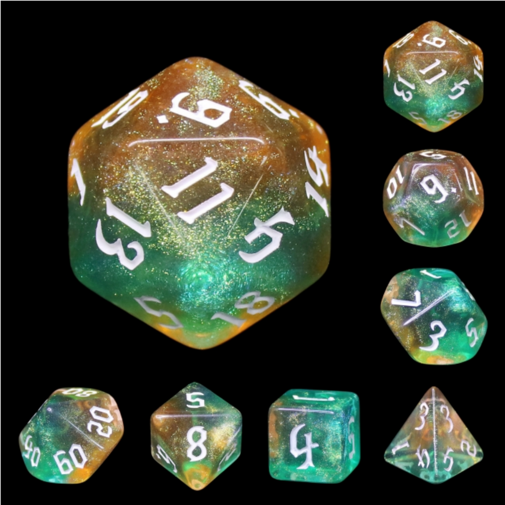 RPG Dice Set - Tranquil World