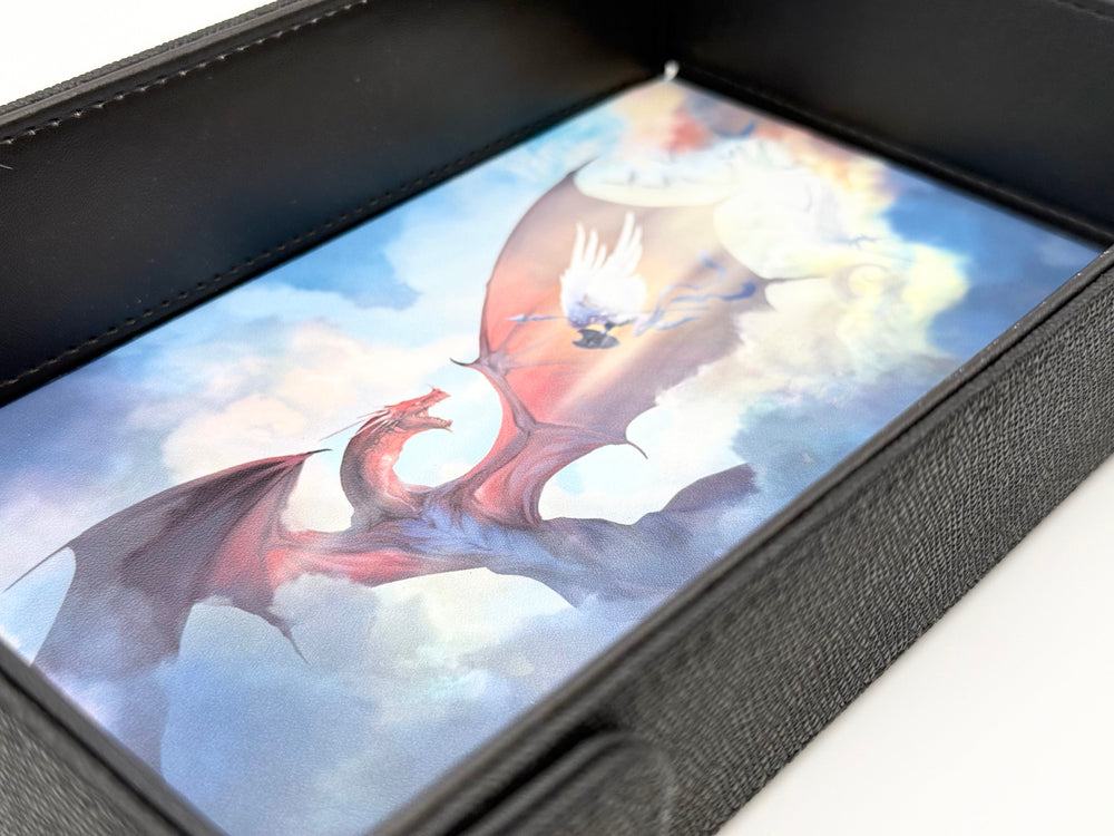 Tray of Folding - Angel vs Dragon by Nahuel Ventura