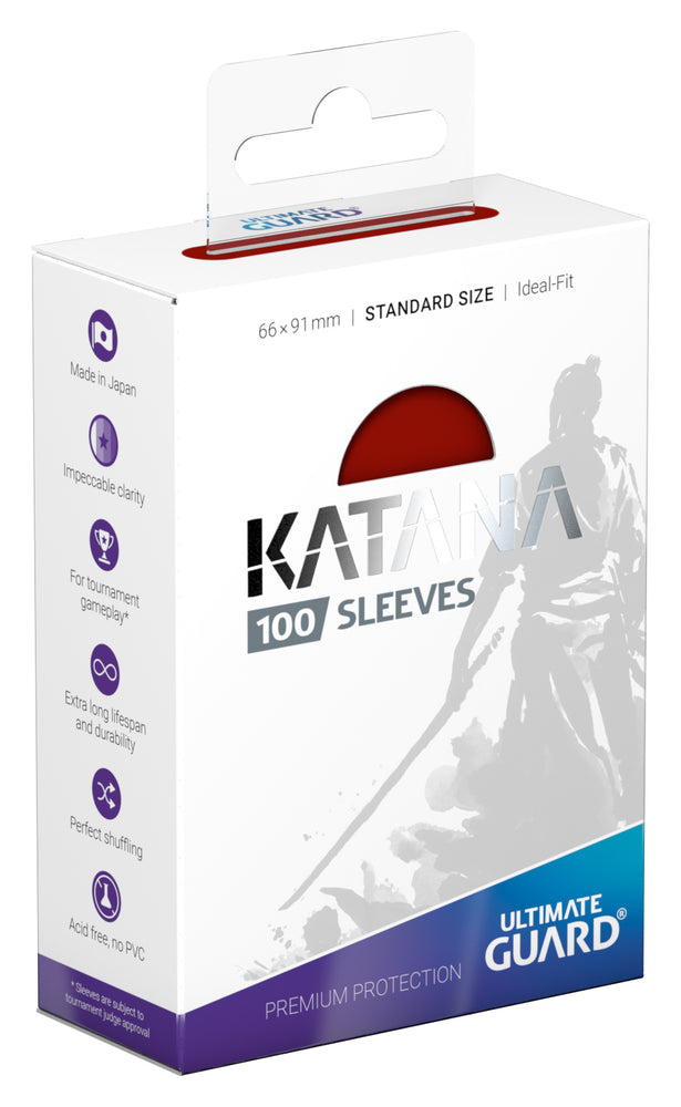 Katana Sleeves - Red (100)