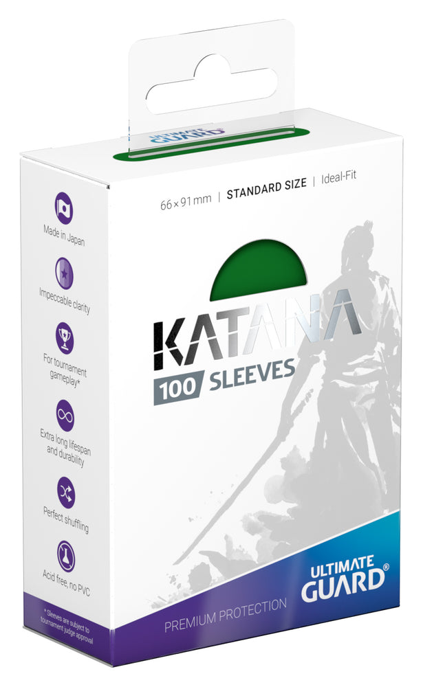 Katana Sleeves - Green (100)