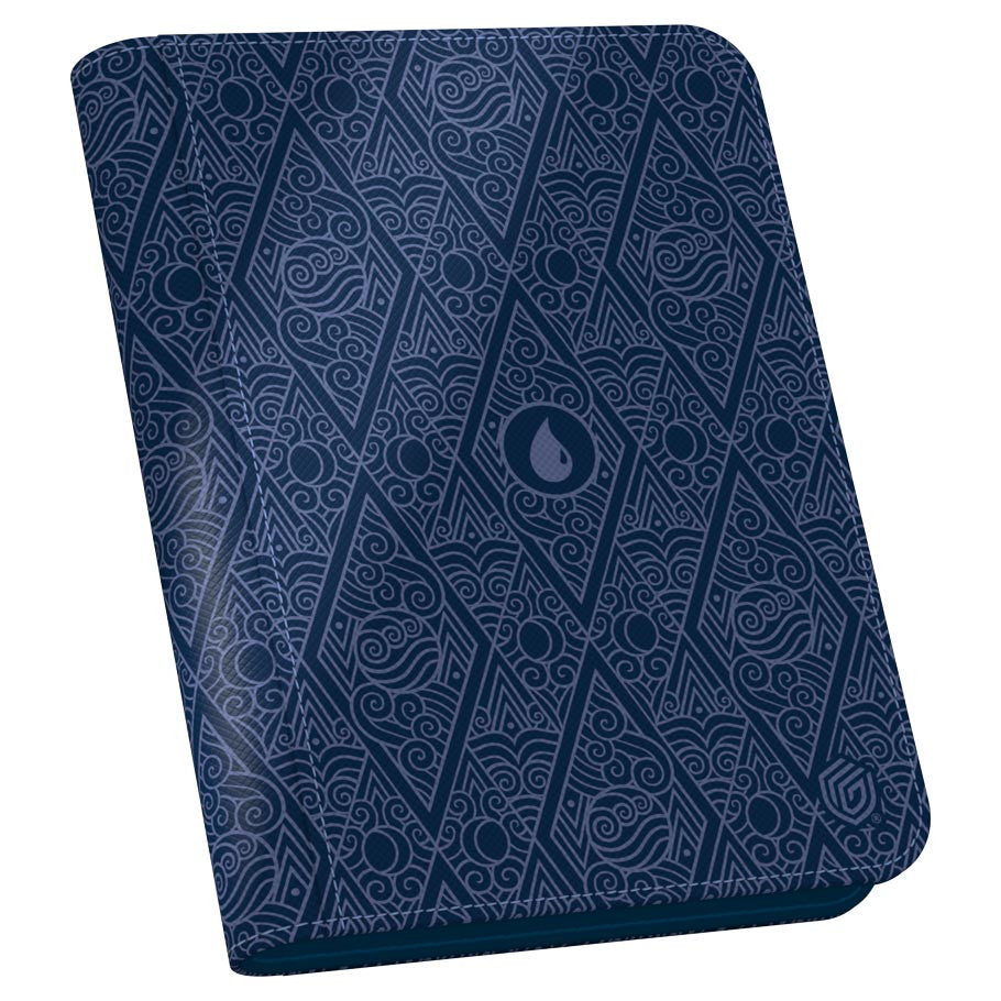 Binder: 4-Pocket: ZipFolio: Magic the Gathering: Avatar The Last Airbender: Mana Symbol Blue