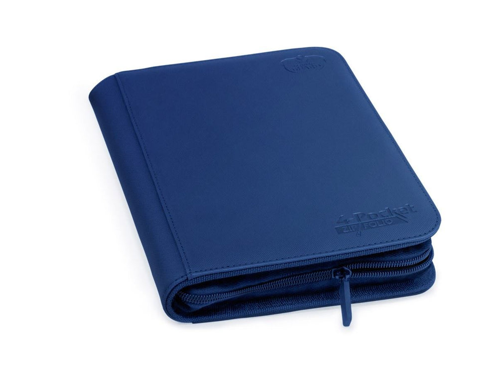 Zipfolio 4-Pocket Xenoskin - Blue