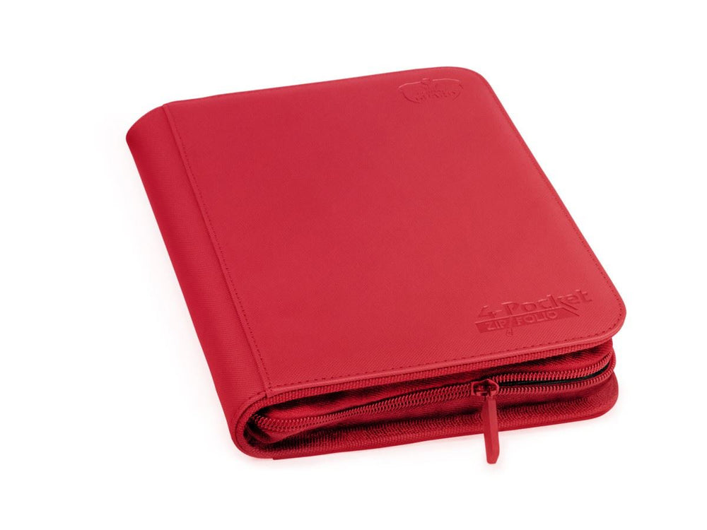 Zipfolio 4-Pocket Xenoskin - Red