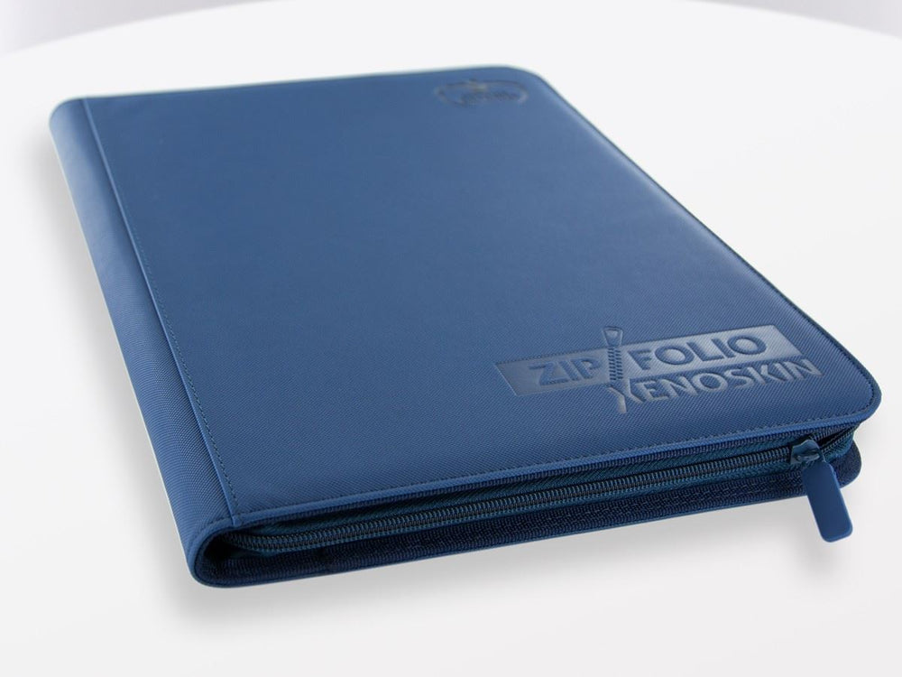 Zipfolio 9-Pocket Xenoskin - Blue