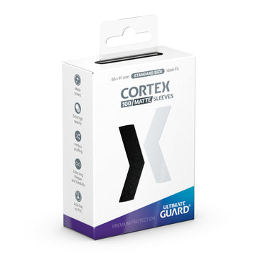 Cortex Sleeves - Matte Black (100)