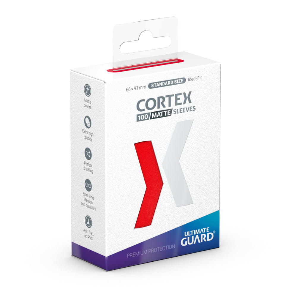 Cortex Sleeves - Matte Red (100)