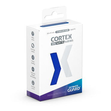 Cortex Sleeves - Matte Blue (100)