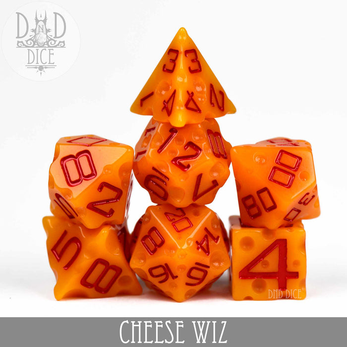 RPG Dice Set - Cheese Wiz
