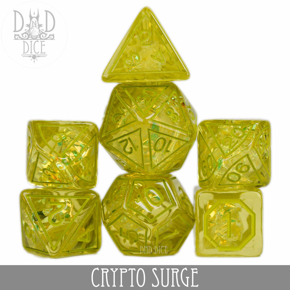 RPG Dice Set - Crypto Surge