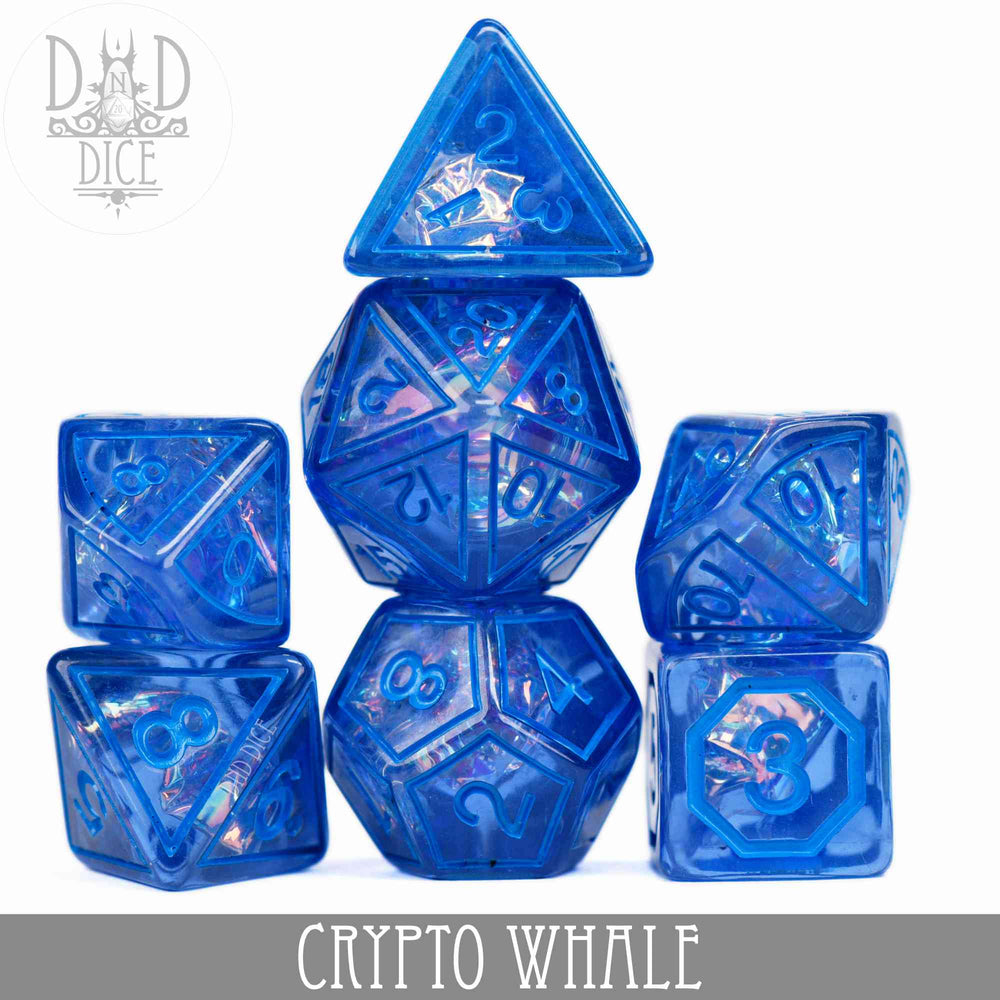 RPG Dice Set - Crypto Whale