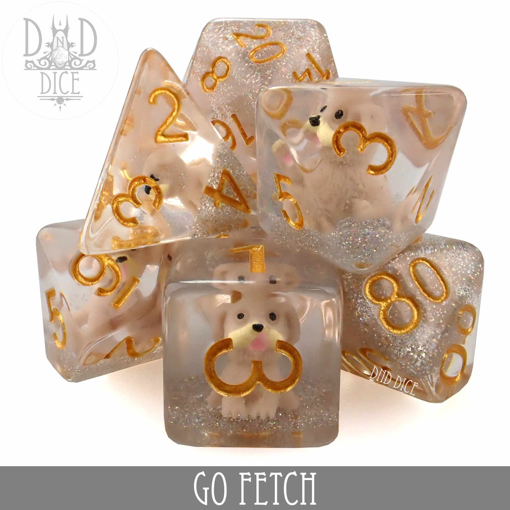 RPG Dice Set - Go Fetch