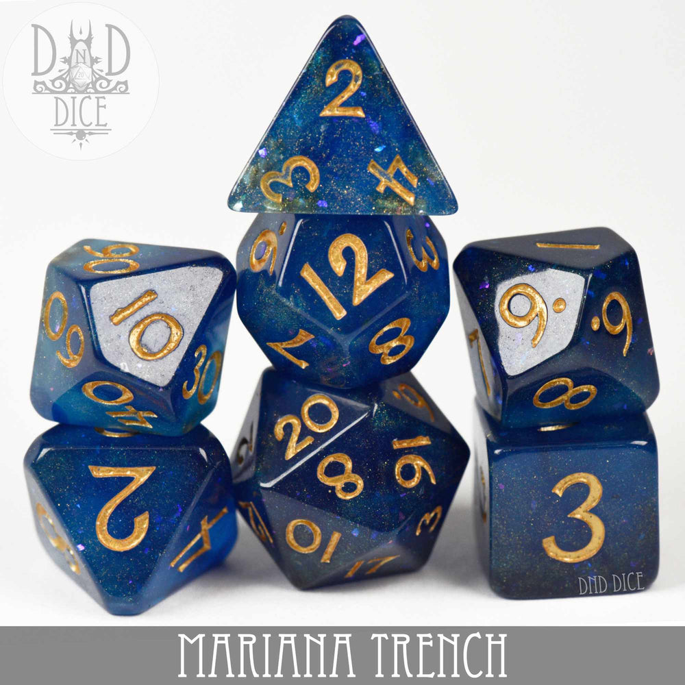 RPG Dice Set - Mariana Trench