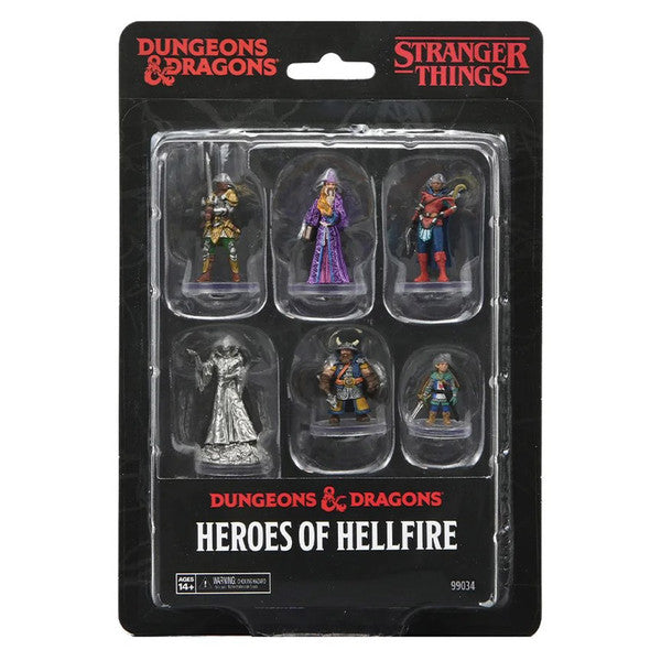 Dungeons & Dragons: Painted Miniature Set - Stranger Things (Heroes of Hellfire)