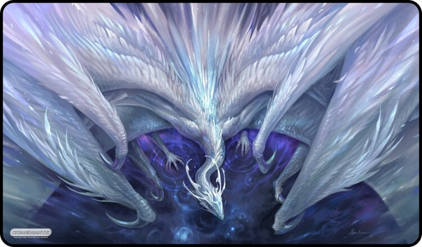 Playmat - White Crystal Dragon