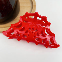 Hair Clip - Spider Web