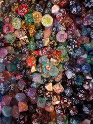Bulk Dice - Buy by KG: D20 / 500g