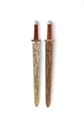 Mini Wooden Viking Sword - Dark Stain