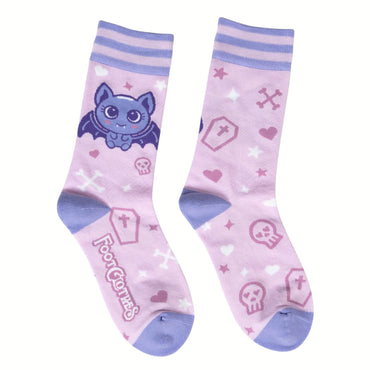 Crew Socks - Widdle Bat Guy