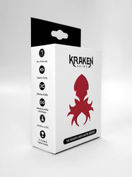 Kraken Skin Sleeves - Crimson Red Matte