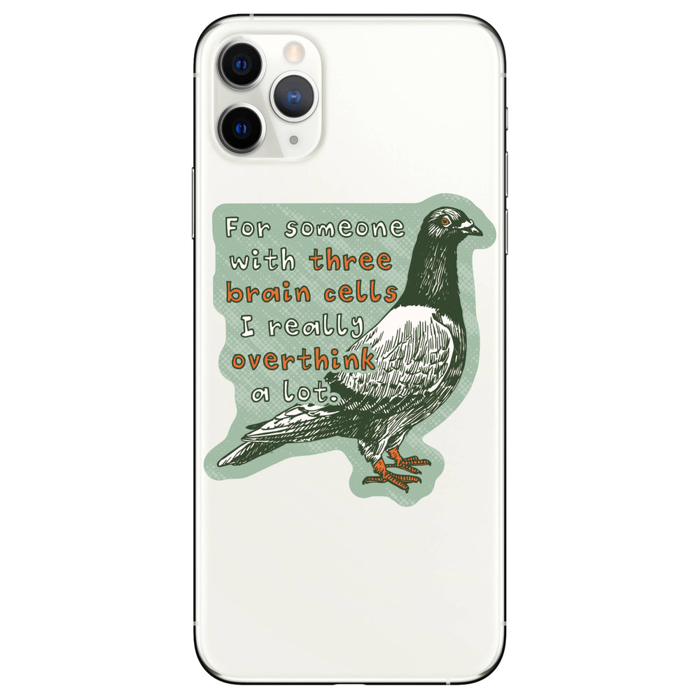 Sticker - Overthinking Pigeon