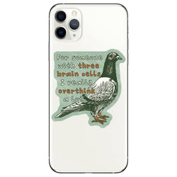 Sticker - Overthinking Pigeon