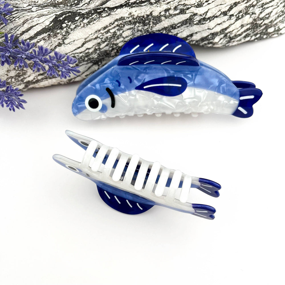 Hair Clip - Flying Fish