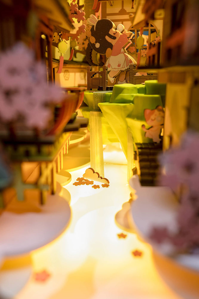 Book Nook Kit - Falling Sakura