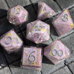 Ebonwood Dice Set - Memory Pop