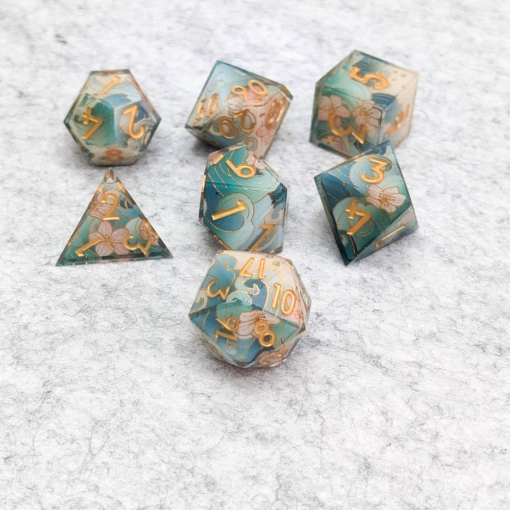 Ebonwood Dice Set - Tidal Focus