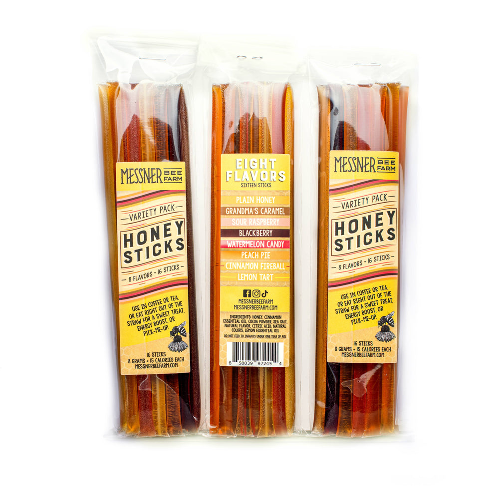 Honey Sticks - Variety Pack (16)
