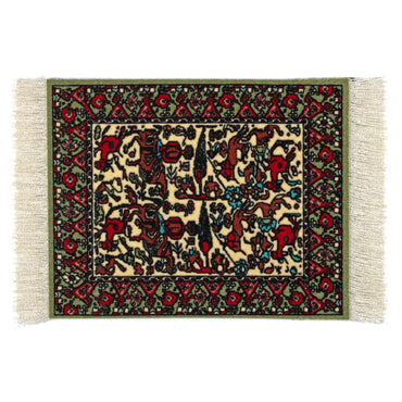 CoasterRug - Jade Fars Pictorial (4-Piece)