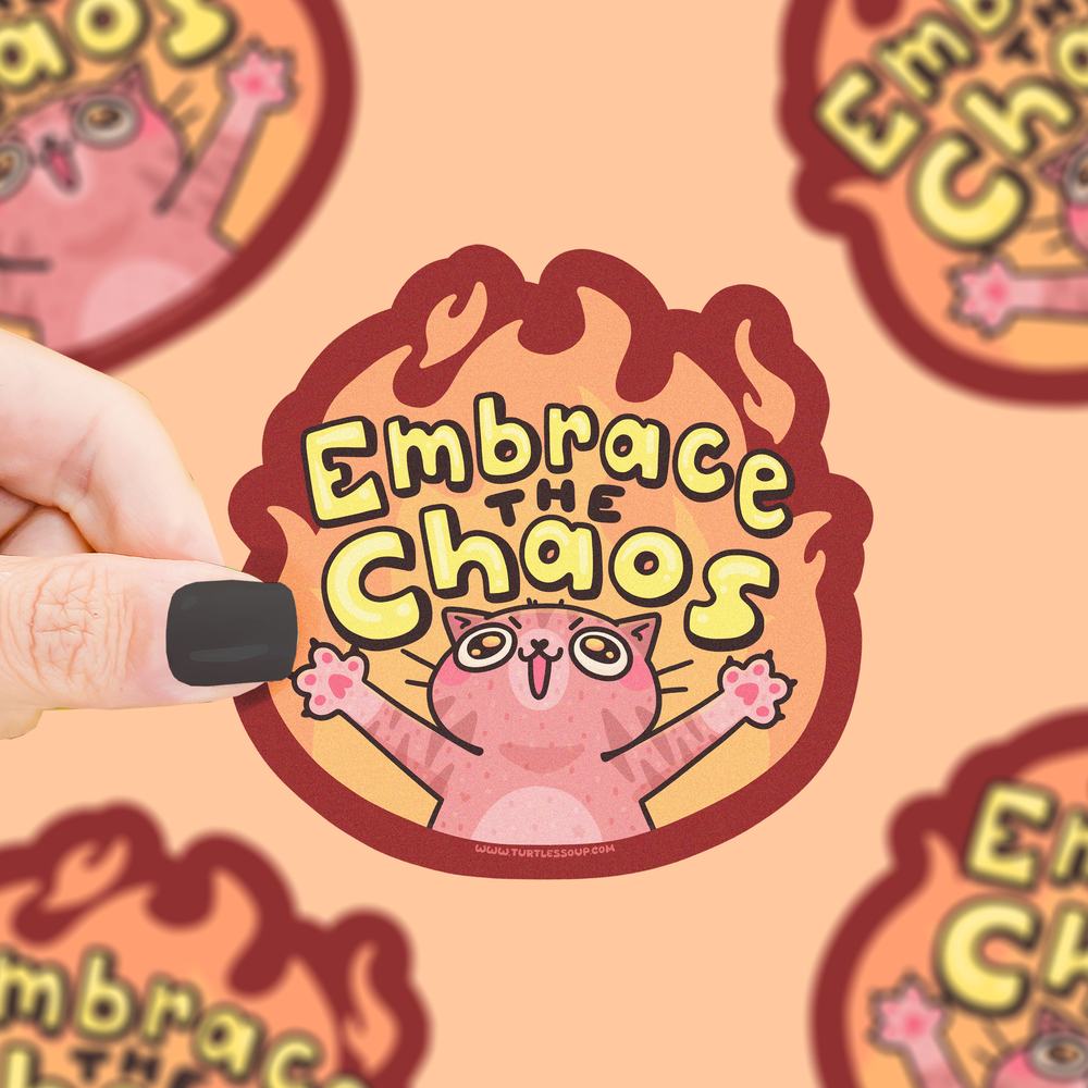 Vinyl Sticker - Embrace the Chaos