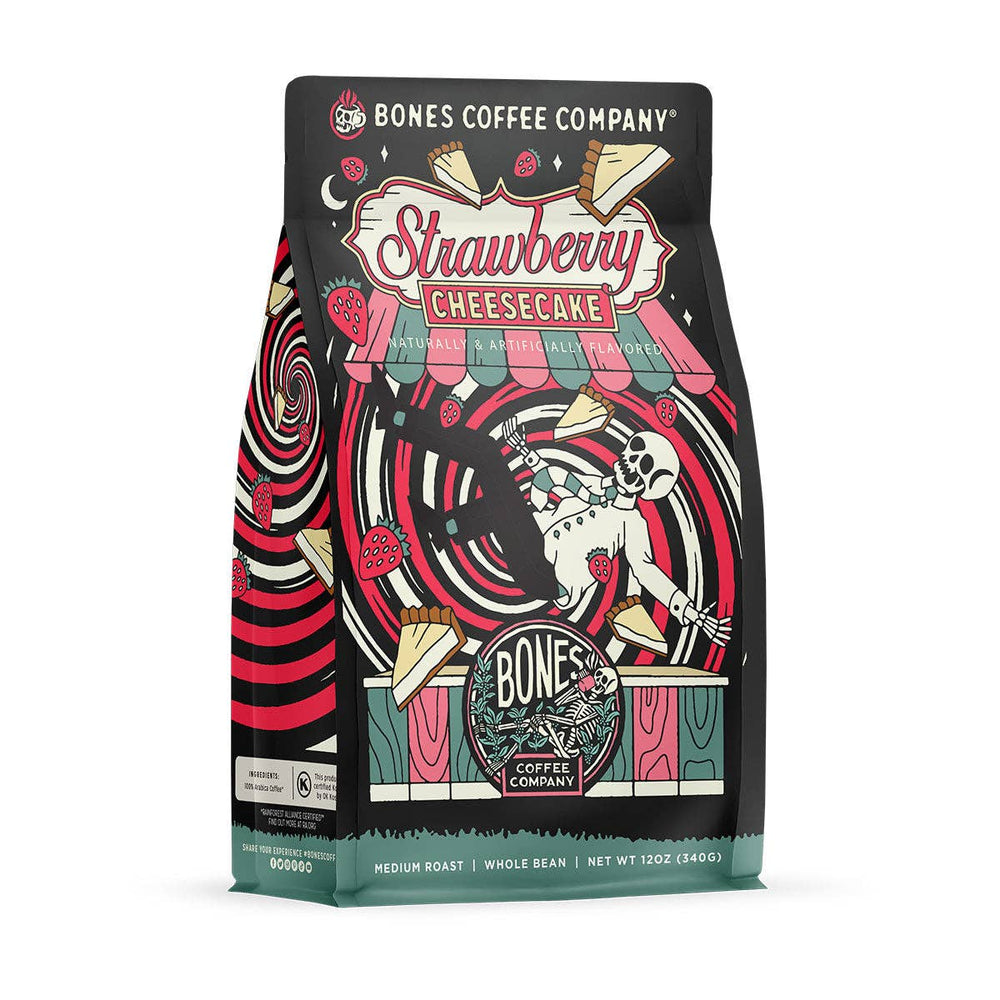 Flavored Ground Coffee - Strawberry Cheesecake