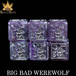 King of Crits Dice Set - Big Bad Werewolf (11-Piece)