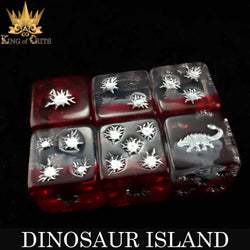 King of Crits Dice Set - Dinosaur Island (11-Piece)