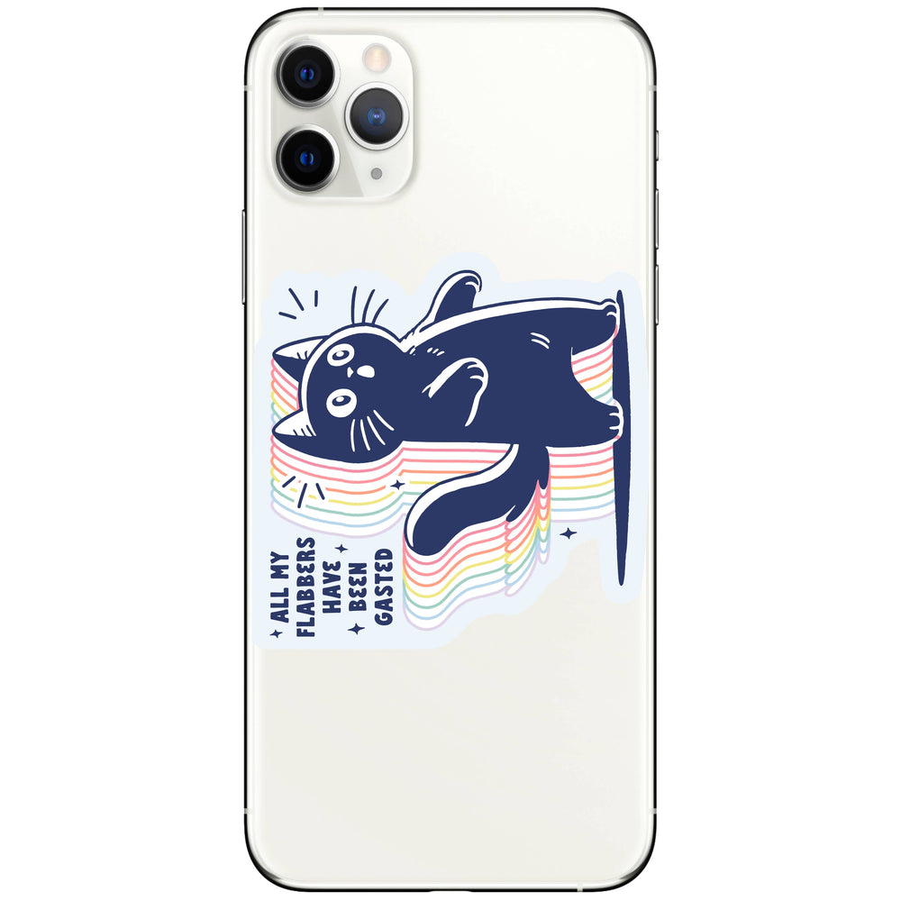 Vinyl Sticker - My Flabbers Have Been Gasted