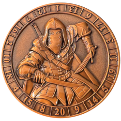 Dice Coin - D20 Rogue