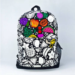 Color Your Own - Backpack (Retro Tech)
