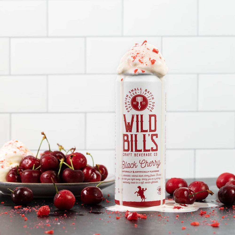 Cane Sugar Craft Soda - Black Cherry